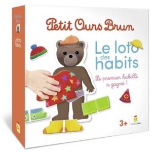 PETIT OURS BRUN - LE LOTO DES HABITS