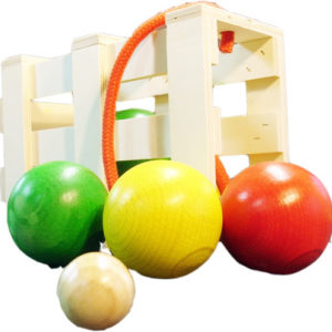 Jeu de Boules en Bois