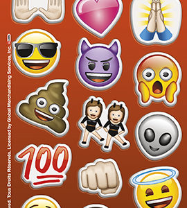 Stickers Autocollants Émoticônes