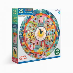 Puzzle 25 pièces Eeboo - HORLOGE