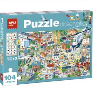 PUZZLE OBSERVATION 104 pièces La Ville