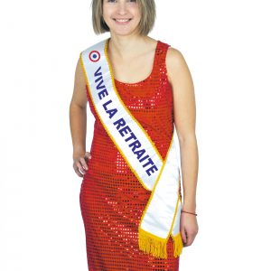 ECHARPE VIVE LA RETRAITE