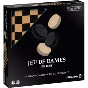 Jeu de Dames en Bois - Série Noire