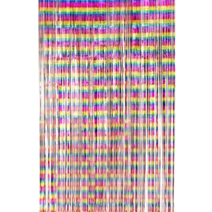 RIDEAU SCINTILLANT ARC-EN-CIEL