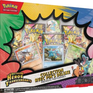 POKEMON - Coffret Q126 Collection PIN'S DELUXE 5 Boosters