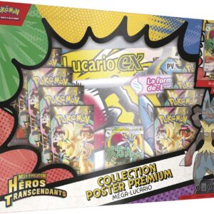 POKEMON - Coffret Q126 Collection Poster Premium - Méga-Lucario