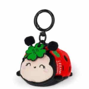 PORTE-CLÉS Peluche Super Soft LEGAMI - LADYBUG - COCCINELLE