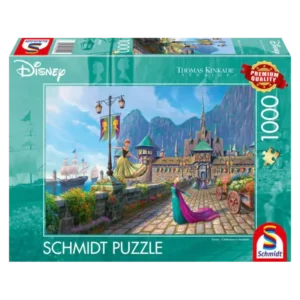 Puzzle 1000 pièces DISNEY - Reine Des Neiges - Fête à Arendelle