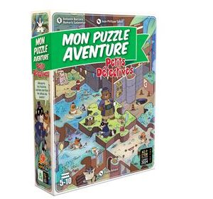 MON PUZZLE AVENTURE - PETITS DÉTECTIVES