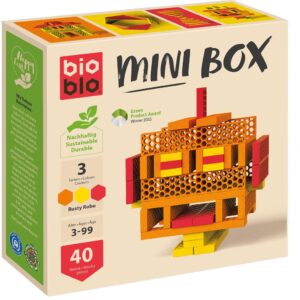 BIOBLO - MINI BOX RUSTY ROBO 40 BRIQUES 3 Couleurs