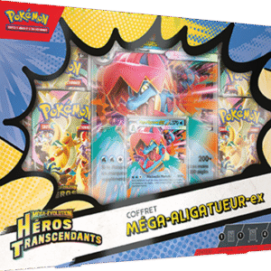 POKEMON - Coffret Q126 Collection Héros Transcendants - Méga-Aligatueur-ex