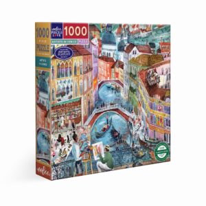 Puzzle 1000 pièces Eeboo - Artists in Venice