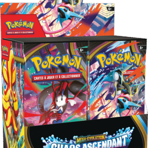 DISPLAY Pokémon ME04 - 36 Boosters MÉGA-ÉVOLUTION CHAOS ASCENDANTS
