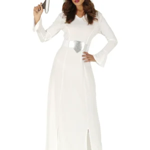 DEGUISEMENT PRINCESSE BLANCHE DE L'ESPACE FEMME - TAILLE L