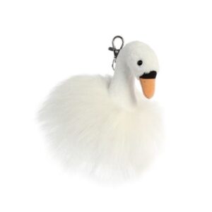 PORTE CLES PELUCHE - CYGNE