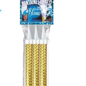 Lot 3 Fontaines de Glace SCINTILLANTES BLEUES
