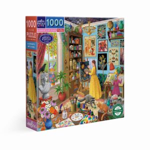 Puzzle 1000 pièces Eeboo - ALCHEMIST'S ARTIST STUDIO