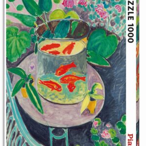 PUZZLE 1000 Pièces - MATISSE Poissons Rouges
