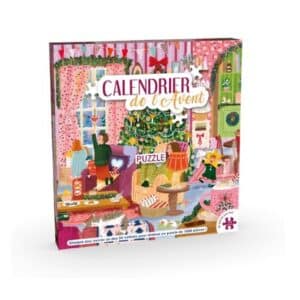 CALENDRIER DE L'AVENT PUZZLE COTTAGE 1008 Pièces